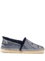 ETRO espadrilles à motif cachemire - Bleu - thumbnail