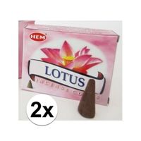 Wierook Lotus 20 kegeltjes