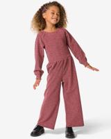 HEMA Kinderjumpsuit glitter roze (roze)