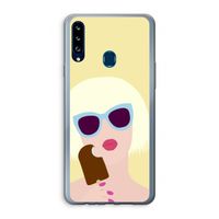 Ice cream: Samsung Galaxy A20s Transparant Hoesje
