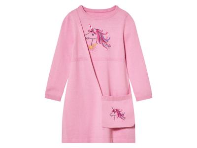 lupilu Gebreide kinder jurk (98/104, Lichtroze)