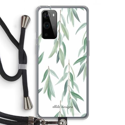 Branch up your life: OnePlus 9 Pro Transparant Hoesje met koord
