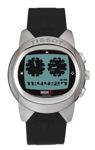 Horlogeband Tissot T603013658.T94149950A Rubber Zwart