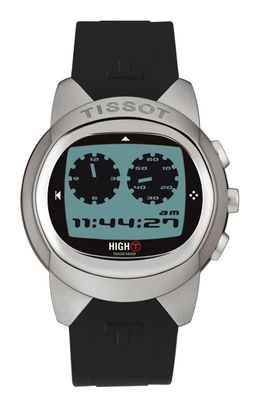 Horlogeband Tissot T603013658.T94149950A Rubber Zwart
