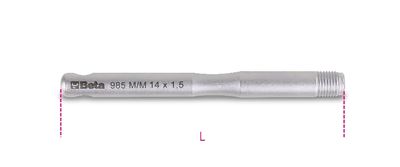 Beta Uitwendige geleider pennen voor wielmontage 985M M16X1,50 - 009850105
