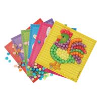 Playmais mosaic kaarten versieren boerderij