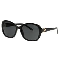 Spectrum zonnebril zwart smoke glas dames