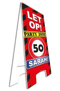 Waarschuwingsbord 50 Sarah