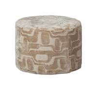 WOOOD Poef 'Yago' 60cm, kleur Naturel