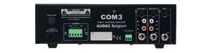 AUDAC COM3 audio versterker 1.0 kanalen Zwart, Grijs