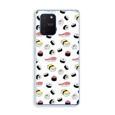 Sushi time: Samsung Galaxy Note 10 Lite Transparant Hoesje