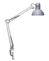 Bureaulamp MAUL Study tafelklem excl.LED lamp E27 zilver - thumbnail