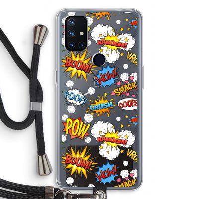 Pow Smack: OnePlus Nord N10 5G Transparant Hoesje met koord