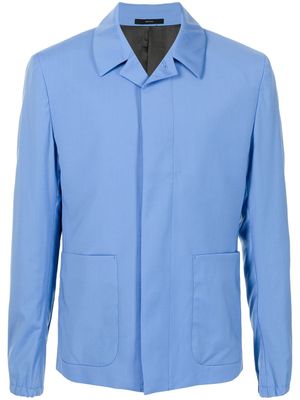 Paul Smith surchemise en laine - Bleu