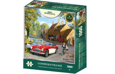 Cotswold Village Puzzel 1000 Stukjes