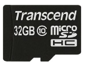 Transcend Premium microSDHC-kaart Industrial 32 GB Class 10, UHS-I Incl. SD-adapter