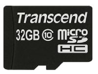 Transcend Premium microSDHC-kaart Industrial 32 GB Class 10, UHS-I Incl. SD-adapter