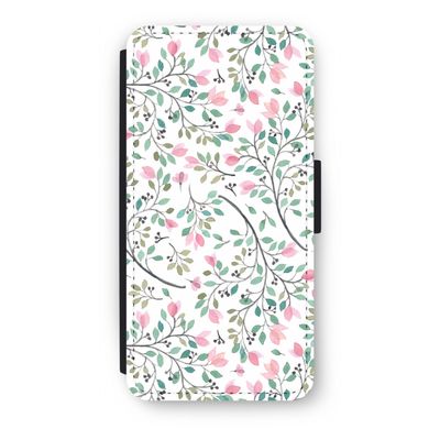 Sierlijke bloemen: iPhone SE 2020 Flip Hoesje