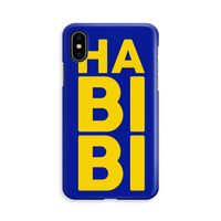 Habibi Blue: iPhone X Volledig Geprint Hoesje