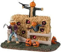 Lemax spooky scarecrows verlicht tafereel Spooky Town 2024