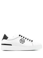 Philipp Plein baskets en cuir - Noir - thumbnail