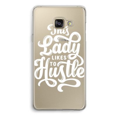 Hustle Lady: Samsung A3 (2017) Transparant Hoesje
