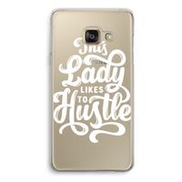 Hustle Lady: Samsung A3 (2017) Transparant Hoesje Hustle Lady: Samsung A3 (2017) Transparant Hoesje