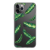 Lange bladeren: iPhone 11 Pro Transparant Hoesje