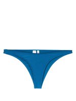 Calvin Klein bas de bikini à détails nervurés - Bleu