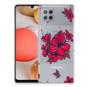 Samsung Galaxy A42 TPU Case Blossom Red