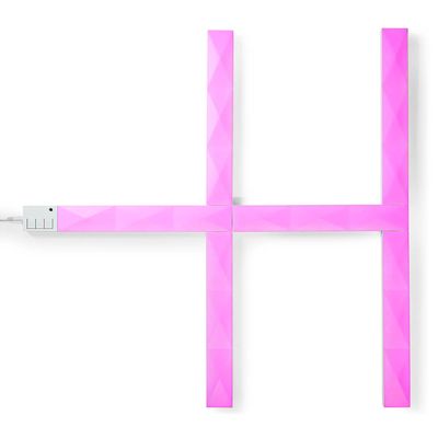 Nedis SmartLife Decoratieve LED | Wand Bar | Wi-Fi | RGBIC / Warm Wit | Android / IOS - WIFILW06RGB