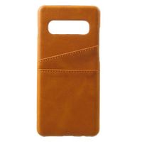 Casecentive Leren Wallet back case Galaxy S10 bruin - 8944688062283