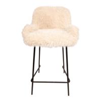 Leander Lage Barkruk Hair Beige (set van 2)