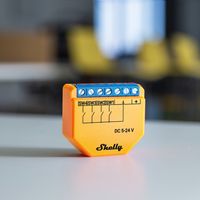 Shelly Plus i4 DC power relay Oranje - thumbnail
