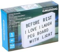 Lightbox A5 144 letters&symbool
