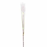 Mica Decorations Kunsttak Rietgras - losse steel - roze|wit - 72 cm - thumbnail