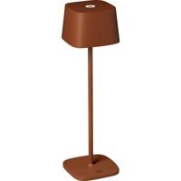Konstsmide 7814-960 Capri LED-accutafellamp Terracotta