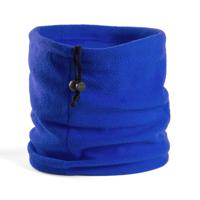 Nekwarmer - fleece - blauw - colsjaal - voor volwassenen