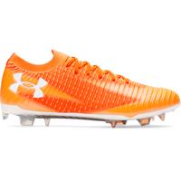 Under Armour Shadow Elite 3 Gras Voetbalschoenen (FG) Oranje Wit