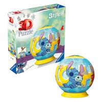 Ravensburger 3d puzzelbal stitch en pop, 54st.