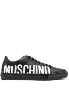 Moschino Serena leather sneakers - Noir