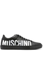 Moschino Serena leather sneakers - Noir - thumbnail