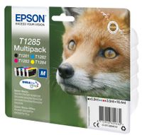 Huismerk Epson T1285 Inktcartridges Multipack (zwart + 3 kleuren) - thumbnail