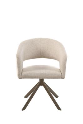 Eetkamerstoel Tokyo 360 Draai | Tyler Cream