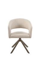 Eetkamerstoel Tokyo 360 Draai | Tyler Cream