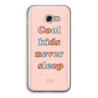 Cool Kids Never Sleep: Samsung Galaxy A5 (2017) Transparant Hoesje