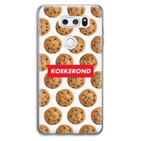 Koekerond: LG V30 Transparant Hoesje