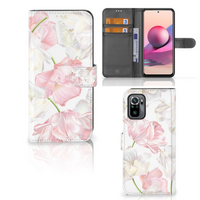 Xiaomi Redmi Note 10S | 10 4G | Poco M5s Hoesje Lovely Flowers - thumbnail
