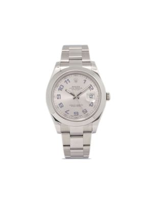 Rolex montre Datejust 41 mm pre-owned - Argent