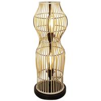 ECO-Light BAMBOO 9510 PT2-H BA Staande lamp E27 Bamboe, Natuur - thumbnail